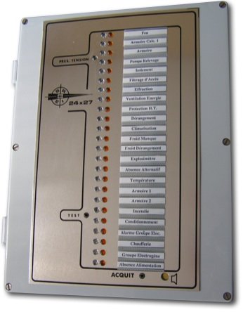 boitier alarmes 24 entrees