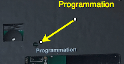 Façade programmation coffret SREI